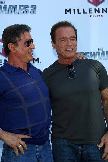 Sylvester Stallone und Arnold Schwarzenegger