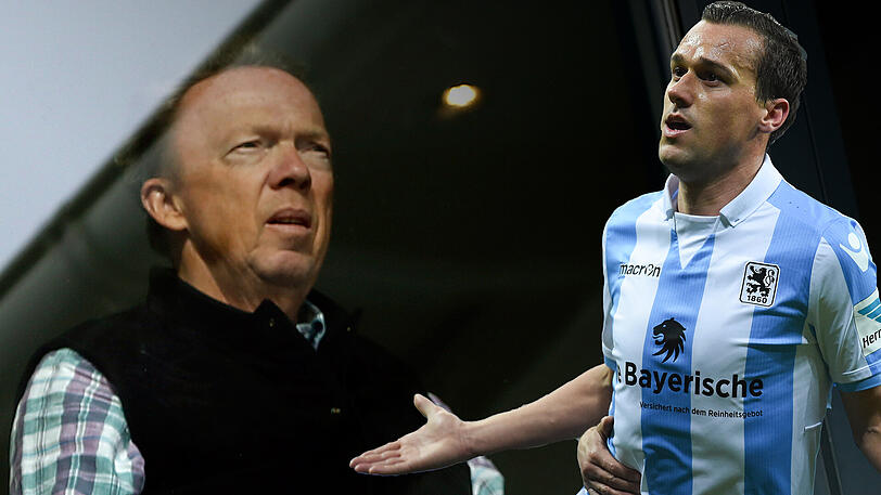 Löwen-Präsident Peter Cassalette sieht für Michael Liendl beim TSV 1860 keine Zukunft.
