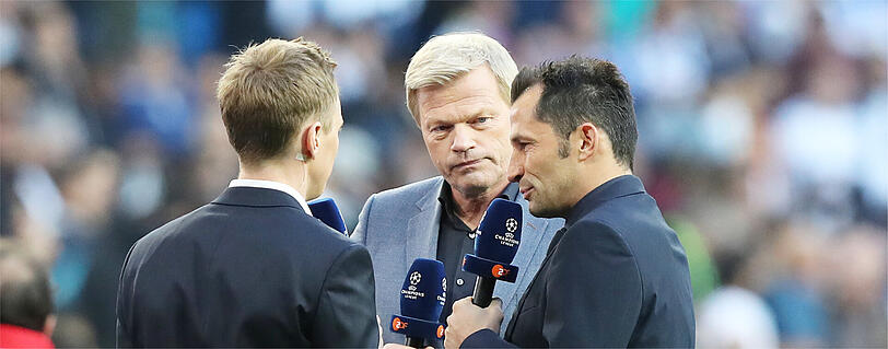 Bald gemeinsam für den FC Bayern? Oliver Kahn (Mi.) und Hasan Salihamidzic.