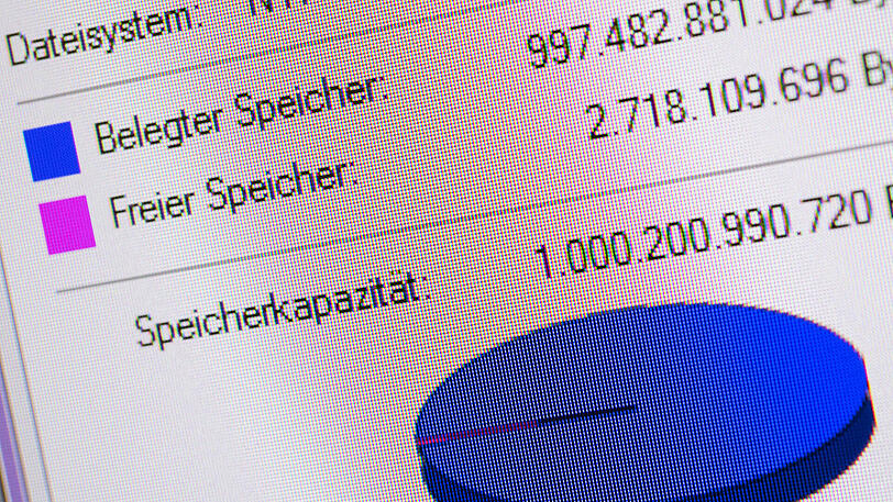 Wir sagen Ihnen, was Sie tun sollten, wenn ihre Festplatte voll ist.