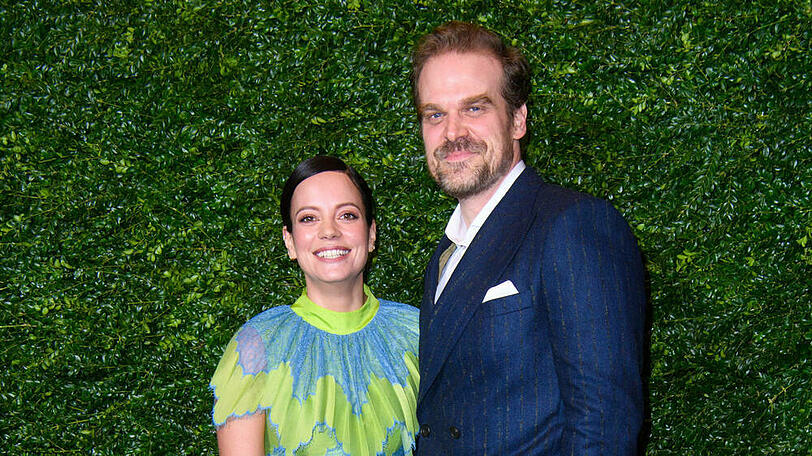 Lily Allen und David Harbour sind seit einigen Wochen Mann und Frau
