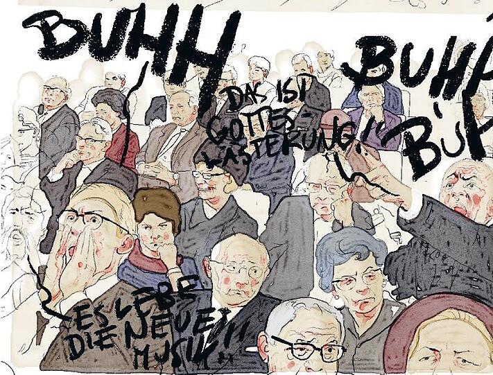 Diesen Unmut des Publikums muss man schon aushalten.