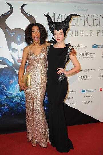 Anabelle Mandeng mit Model