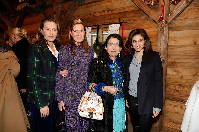 Katrin von Hallwyl, Siggi Spielenburg, Regine Sixt und Yasmin Hemmerle
