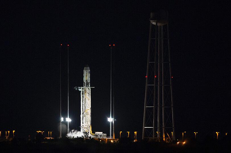 Rakete mit US-Raumfrachter «Cygnus» explodiert bei Start zur ISS: Die Bilder...