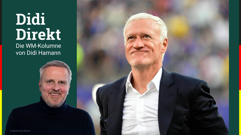 Einer f&uuml;r den DFB? Didier Deschamps ist mit Frankreich auf Titelkurs und f&uuml;r Dietmar Hamann eine Option f&uuml;r die Nachfolge von Julian Nagelsmann.