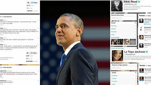 Barack Obama: der US-Präsident und Twitter. Barack Obama: der US-Präsident und Twitter.
