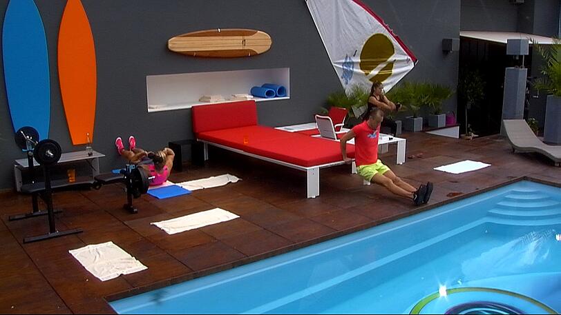 Die besten Bilder von Promi Big Brother...