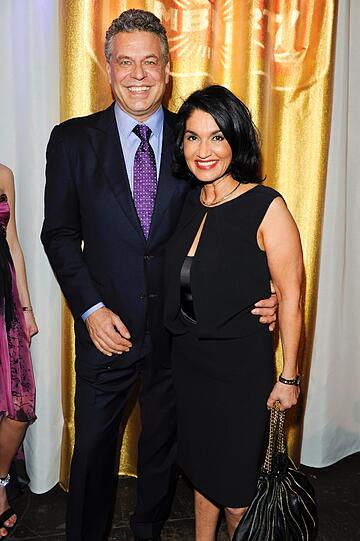 Jürgen Hingsen und Frau Francesca Elstermeier