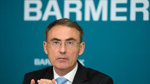 Christoph Straub ist Vorstandsvorsitzender der Barmer GEK. Foto: Jens Büttner