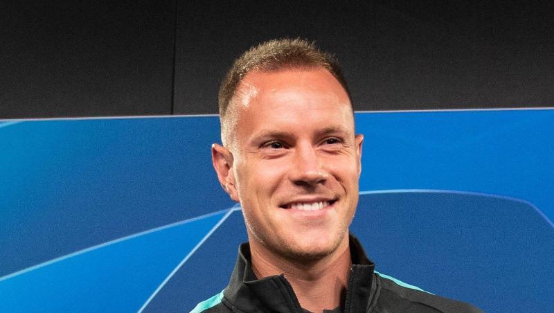 Barcelonas Torhüter Marc-Andre ter Stegen ist Vater geworden. Barcelonas Torhüter Marc-Andre ter Stegen ist Vater geworden.