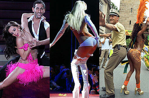 Liliana räkelt sich bei "Let's Dance", sexy Stripperinen bewegen sich an der Stange und was macht die Samba-Dame hier mit dem Polizisten? Wir zeigen die schönsten und heißesten Tanzbilder aus aller Welt...