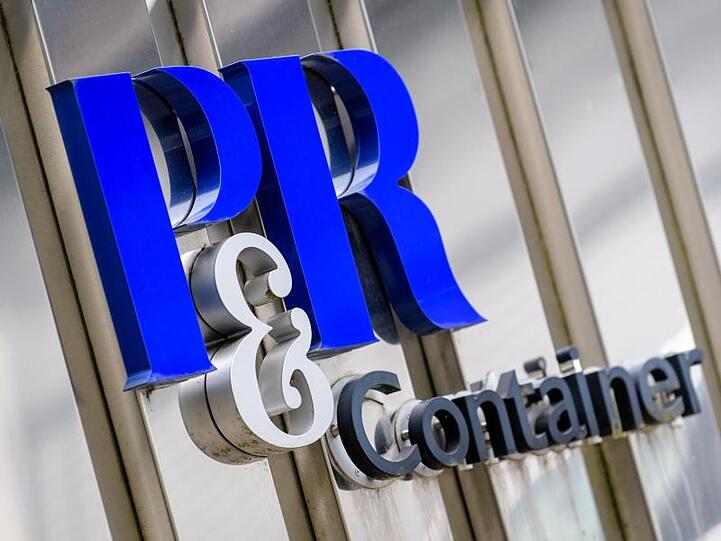 Das Logo der insolventen Containerinvestmentfirma P&R Container Vertriebs und Verwaltungs-GmbH.