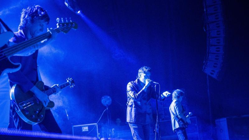 Die US-Rockband The Strokes spielt ein Konzert in der Columbiahalle. Die US-Rockband The Strokes spielt ein Konzert in der Columbiahalle.