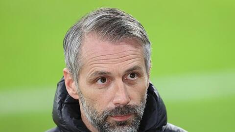 Trifft mit Gladbach auf seinen künftigen Arbeitgeber: Borussia-Coach Marco Rose.