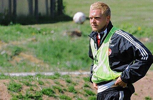 Ein grünes Leibchen hat er schon an &ndash; wenn auch noch im Club-Training: Gut möglich, dass Andy Wolf künftig auch in der Bundesliga in Wolfsburg-Grün kickt.