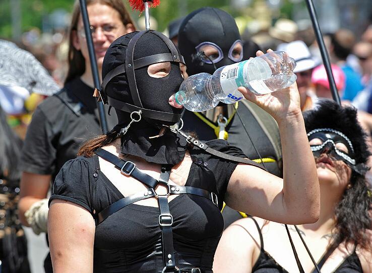 Feiern, was das Zeug hält: Schwule, Lesben und Transgender feiern den Christopger Street Day 2011 auf Münchens Straßen
