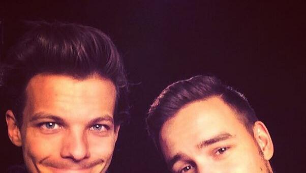 Selfie-Faxen mit Louis und Liam