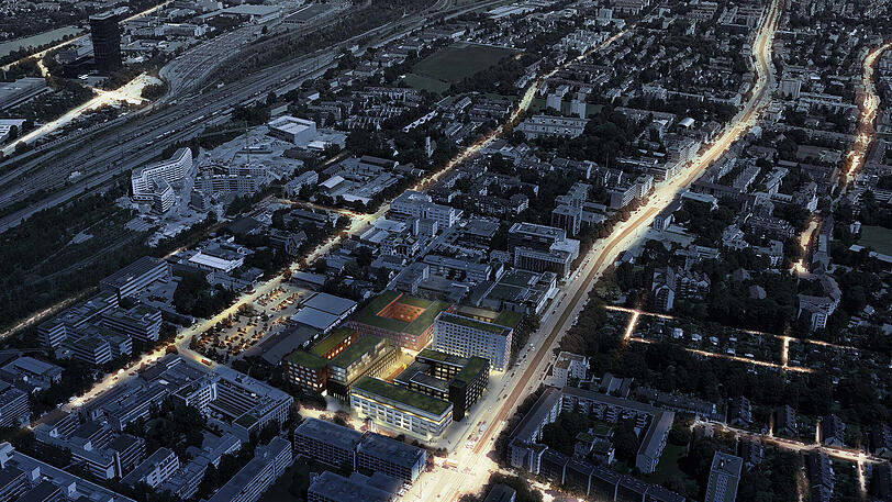 Sie soll so modern werden wie ein Stadtbezirk in New York: So könnte &bdquo;Die Macherei&ldquo; auf dem ehemaligen Temmler-Areal fertig aussehen.