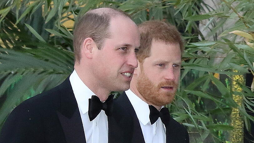 Prinz William und Prinz Harry gehen weiter getrennte Wege.