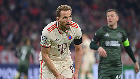 Harry Kane musste gegen Celtic Glasgow angeschlagen ausgewechselt werden.