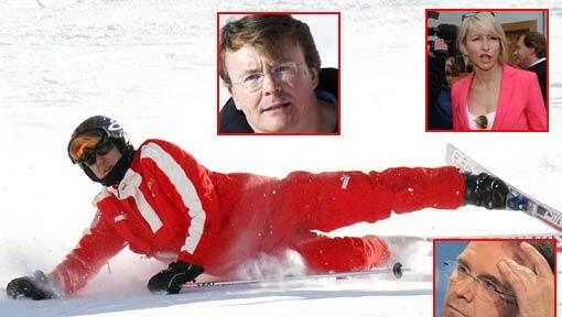 Ex-Ministerpräsident Dieter Althaus (rechts unten) betet für Michael Schumacher. Auch Althaus war beim Skifahren schwer gestürzt. Ex-Ministerpräsident Dieter Althaus (rechts unten) betet für Michael Schumacher. Auch Althaus war beim Skifahren schwer gestürzt.