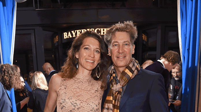 Schauspieler Tobias Moretti und seine Frau Julia beim Filmfest München 2020.