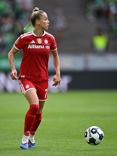 Giulia Gwinn hat zuletzt mit einer Bandage gespielt. (Archivbild)
