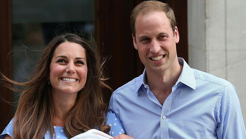 Kate und William: Im Juli 2013 kam ihr Sohn George zur Welt Kate und William: Im Juli 2013 kam ihr Sohn George zur Welt