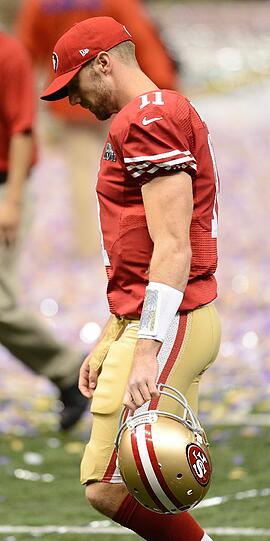 ...war die Trauer bei den San Francisco 49ers groß.