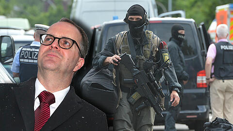 Der angebliche Mord aus antisemitischen Gründen bezieht sich auf einen Einsatz der Elitepolizisten in Nürnberg.