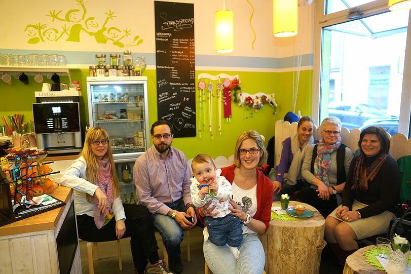 Das Café de Bambini in der Marktstraße ist beliebt bei Müttern und Vätern &ndash; und natürlich bei den ganz Kleinen.