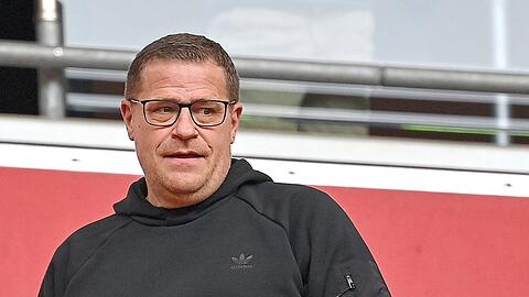 Er würde Bundestrainer Julian Nagelsmann (r.) gern zum FC Bayern zurückholen: Max Eberl, der Sportvorstand der Münchner.