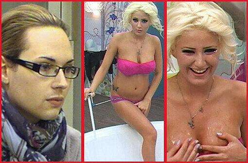 Kaum wieder eingezogen, schon räkelt sich Sexy-Jordan wieder in der Wanne. Bei Valenzia kracht es und Cosimo scheitert beim Singen. Die Bilder aus dem TV-Container.