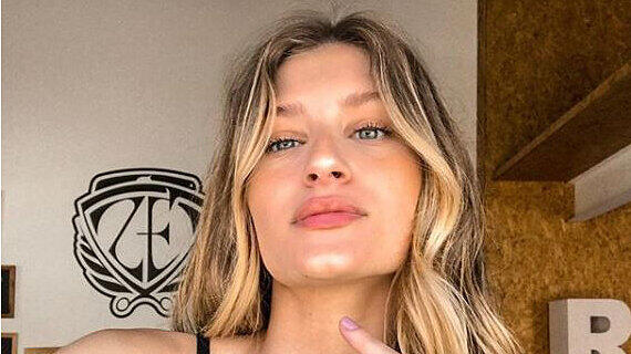 Sieht Gisele Bündchen zum Verwechseln ähnlich: Das brasilianische Model Paula La Croix.