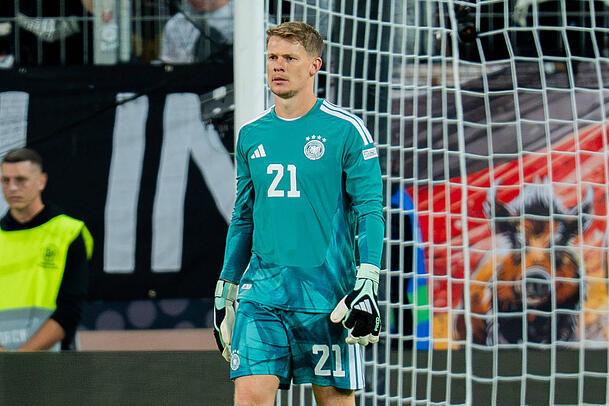 Stand gegen Griechenland in der Startelf: Alexander Nübel. Stand gegen Griechenland in der Startelf: Alexander Nübel.