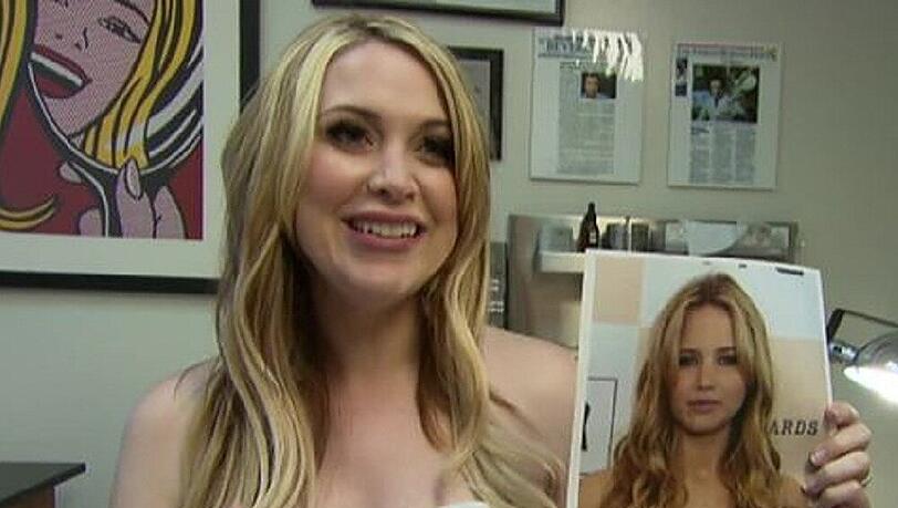 Dieser Fan will so aussehen wie Jennifer Lawrence Dieser Fan will so aussehen wie Jennifer Lawrence