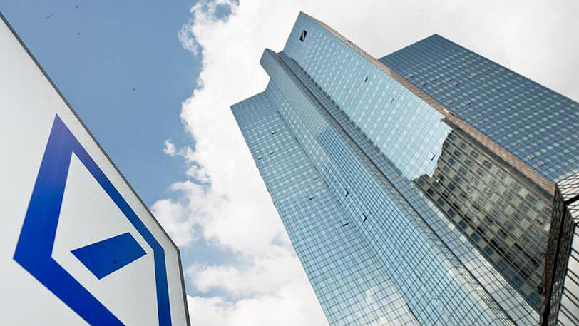 Die Zentrale der Deutschen Bank in Frankfurt am Main.