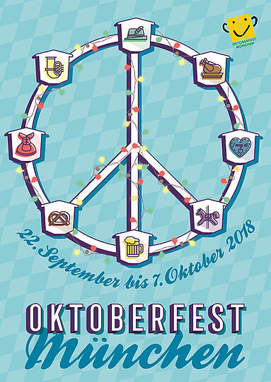Oktoberfest-Plakat-Entwurf.