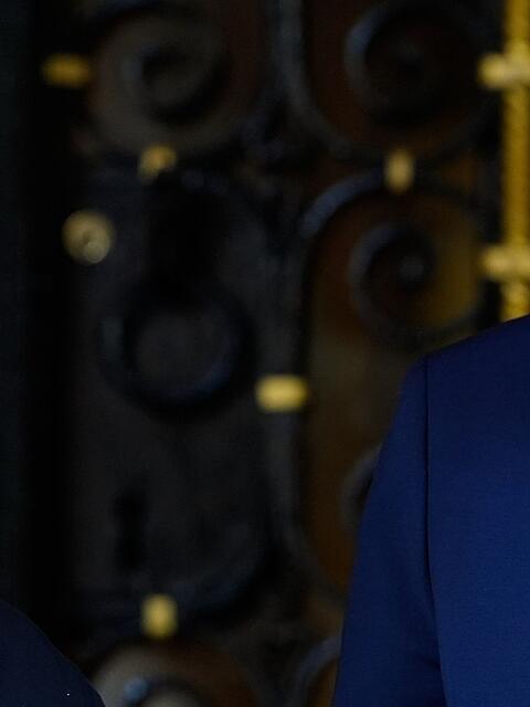 Vielsagender Blick? Trump und Selenskyj in Florida.