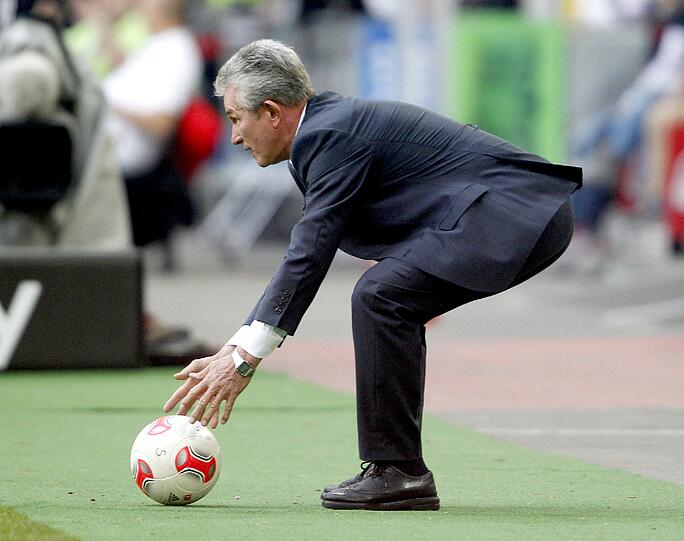 Jupp Heynckes lobt sein Team in den höchsten Tönen: "Wir haben von der ersten bis zur letzten Minute vor einem fantastischem Publikum überragenden Fußball gespielt."