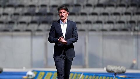 Trainer Bruno Labbadia startete mit der Berliner Mannschaft mit drei Siegen in den ersten vier Bundesliga-Spielen.