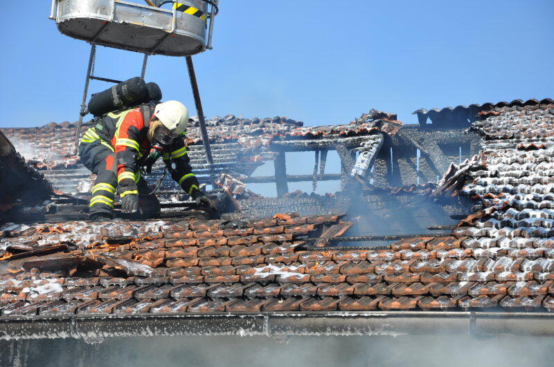 Wohnhausbrand in Eggenfelden: Die Bilder