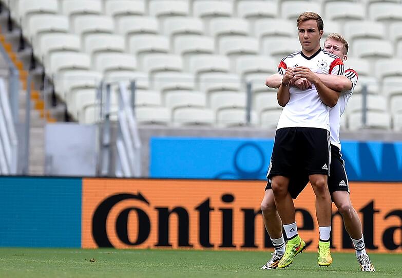 Die Bilder vom Abschlusstraining der DFB-Elf.