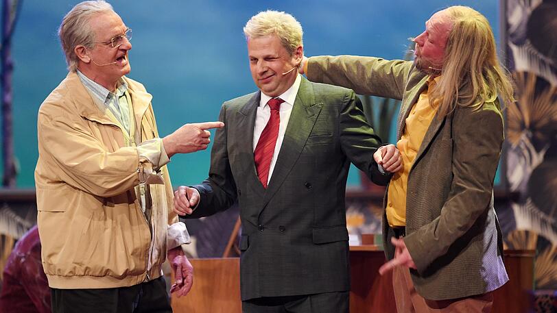 Michael Vogtmann als Joachim Herrmann, Gerhard Wittmann als Dieter Reiter und Wowo Habdank als Anton Hofreiter