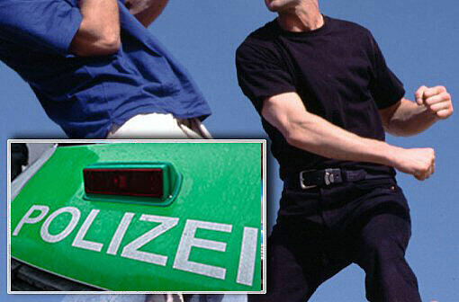 Erst als die Polizei im Anmarsch war, ließen die Jugendlichen von ihrem Opfer ab.