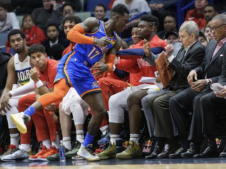 Dennis Schröder erzielte 22 Punkte für die Oklahoma City Thunder.