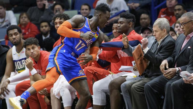 Dennis Schröder erzielte 22 Punkte für die Oklahoma City Thunder. Dennis Schröder erzielte 22 Punkte für die Oklahoma City Thunder.