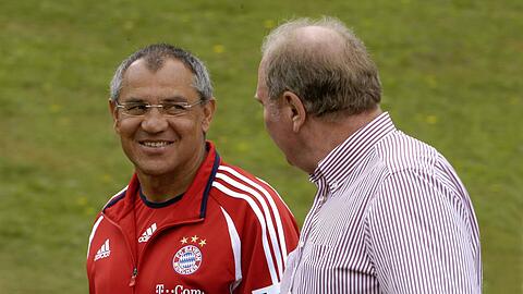 Felix Magath und Uli Hoeneß zu gemeinsamen Zeiten beim FC Bayern.