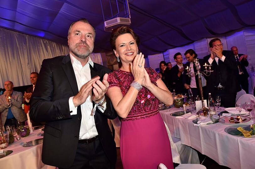 Clemens Tönnies und Frau Margit